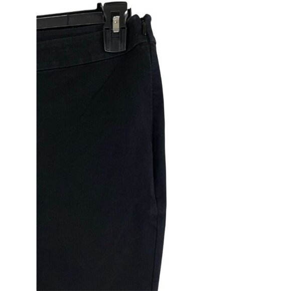 1901 Women Stretch Ankle Skinny Black Casual Pants Size 4 - Picture 3 of 7